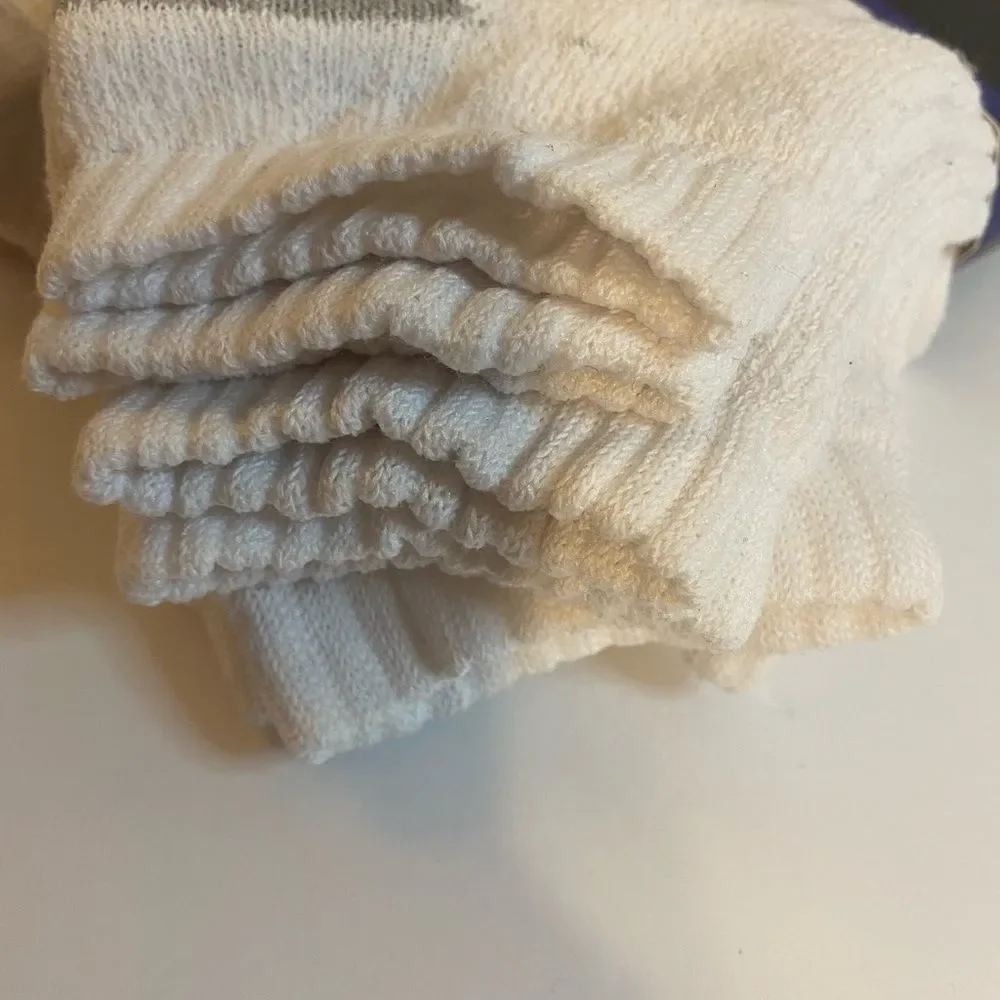 Beverly Hills Polo Club Boys 8 pair Low Cut Socks
